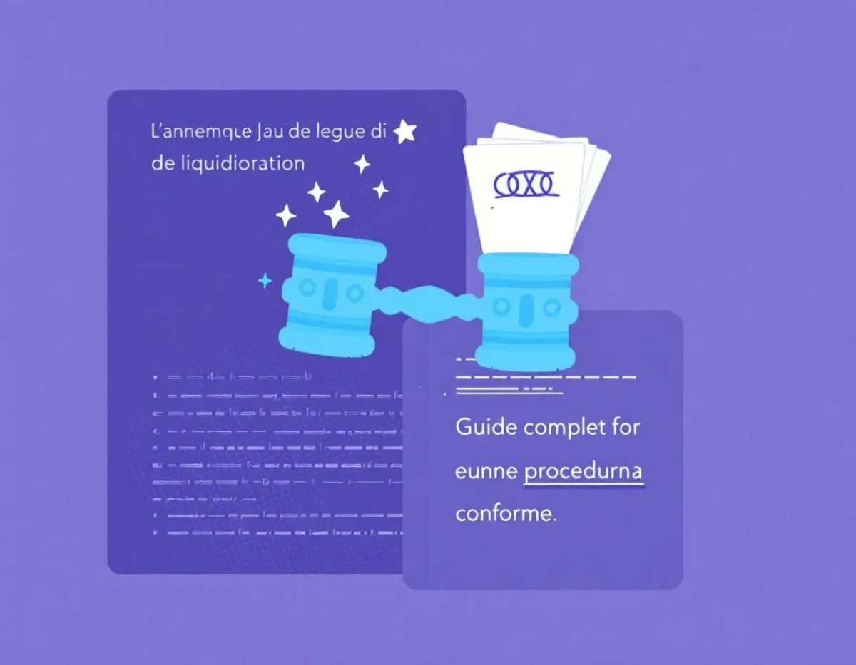 L'annonce légale de liquidation : guide complet pour une procédure conforme