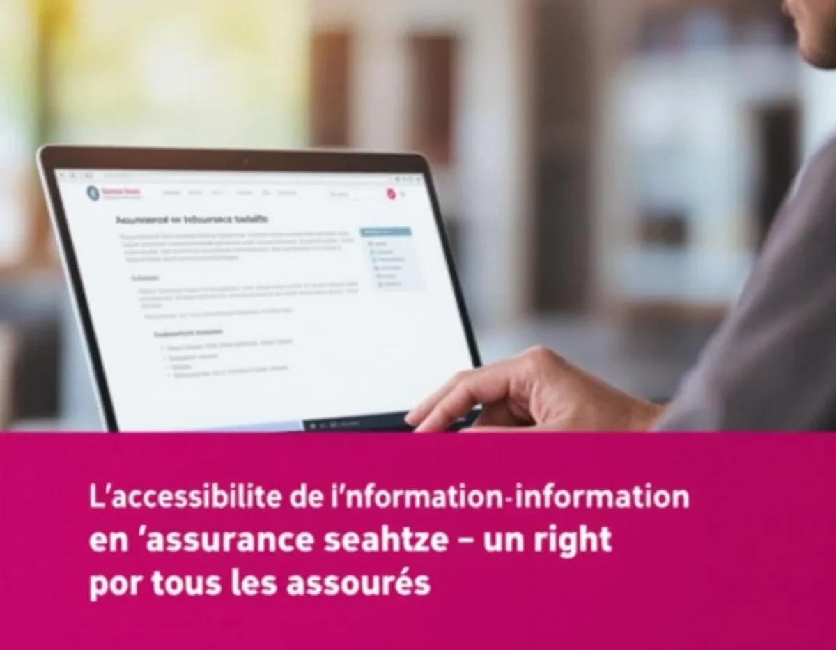 L'accessibilité de l'information en assurance santé : un droit fondamental pour tous les assurés