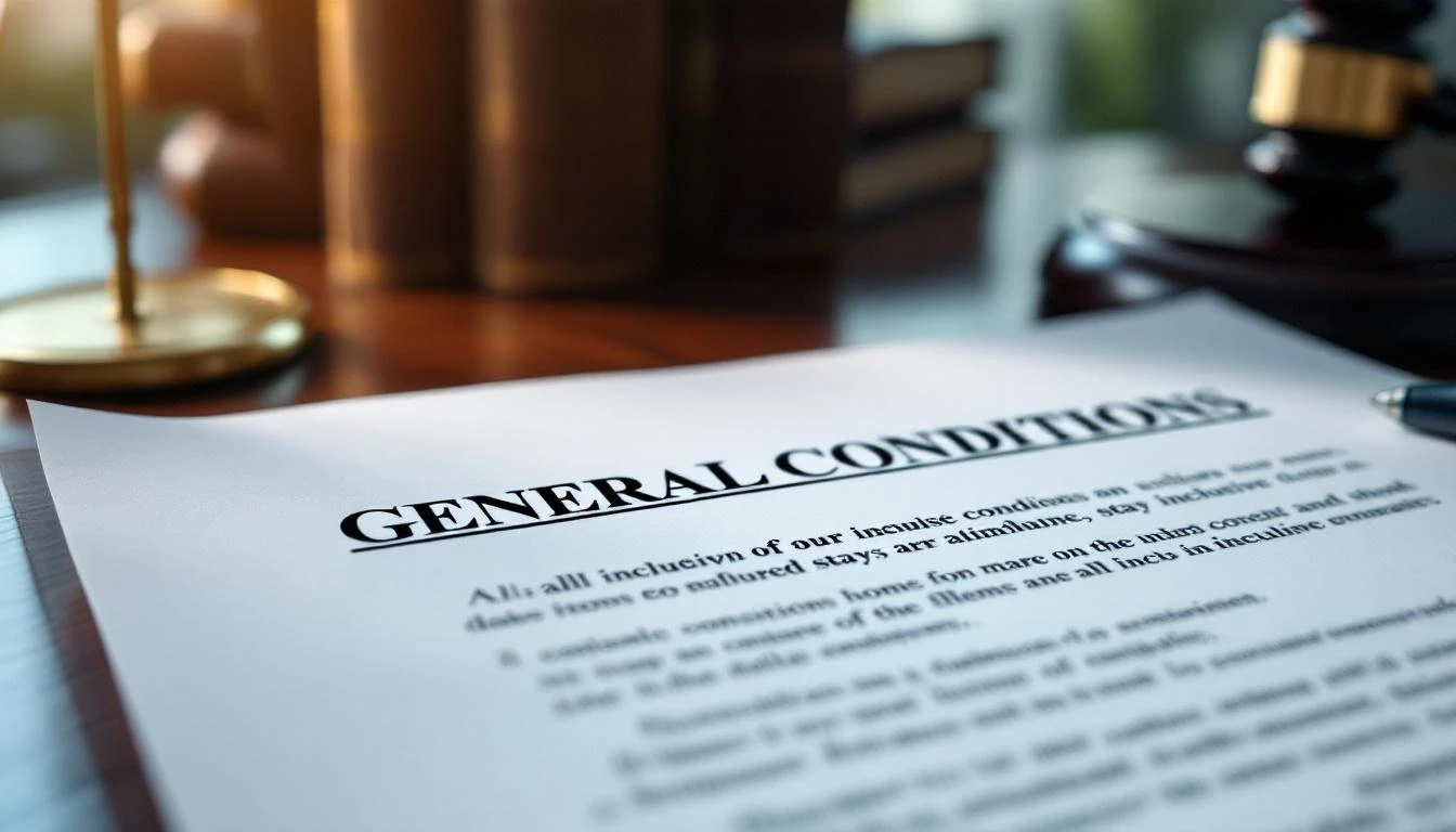 Conditions générales d'un séjour tout compris : ce qu'il faut vérifier