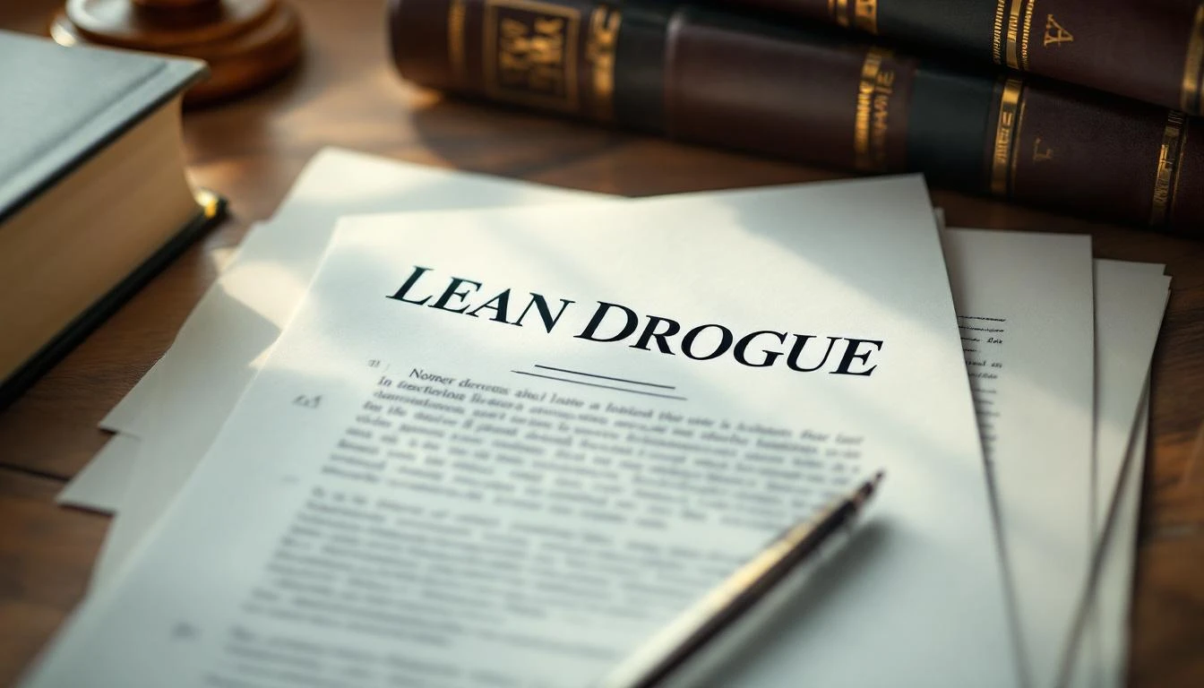 Lean drogue : quels risques juridiques pour les consommateurs en 2026