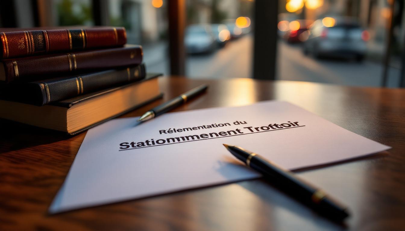 La réglementation du stationnement trottoir devant maison en 2026 expliquée