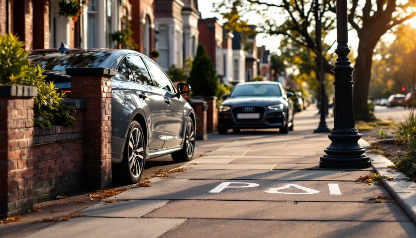 Stationnement trottoir devant maison : comment respecter la loi